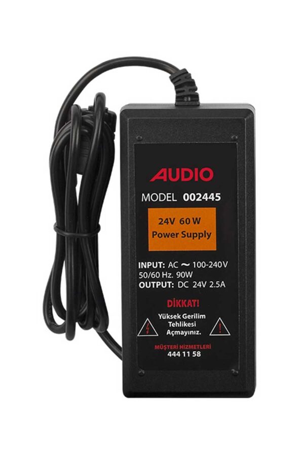 Audio 002445 60W 24V Switch Mode Güç Kaynağı