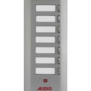 Audio 006225E E07 7li Konsept Serisi Yan Sıra Tek Butonlu Zil Paneli