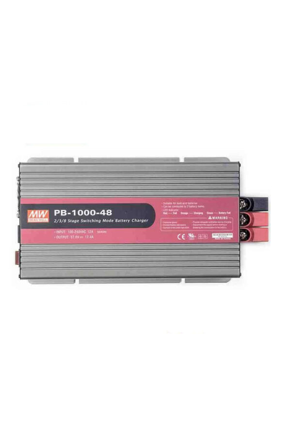 Mean Well PB-1000-48 1000W Tek Çıkışlı Akıllı Akü Şarj Cihazı