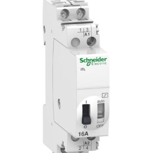 Schneider A9C30112 İtl 16A 2P 24VAC/12VDC Darbe Akım Rölesi