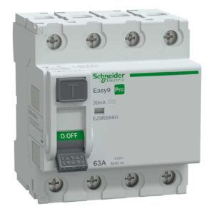 Schneider EZ9R39463 Easy 9 Pro KAK 4P 63A 30mA AC 415V Kaçak Akım Rölesi